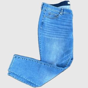 Wonderly Mid rise skinny Blue jeans with stretch 
20w